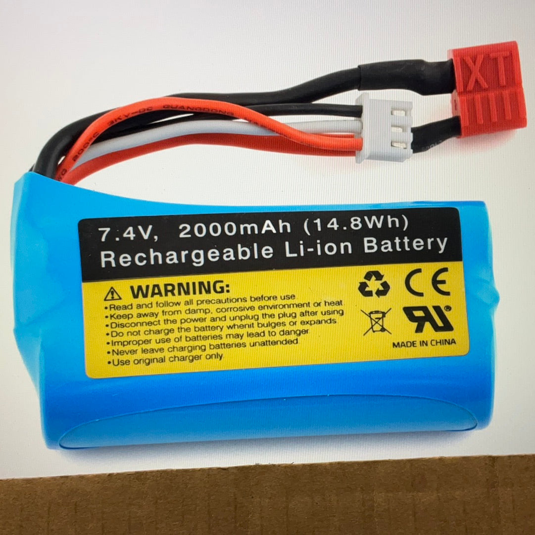 UDI RC 2S Li-Ion Battery (7.4V/2000mAh)