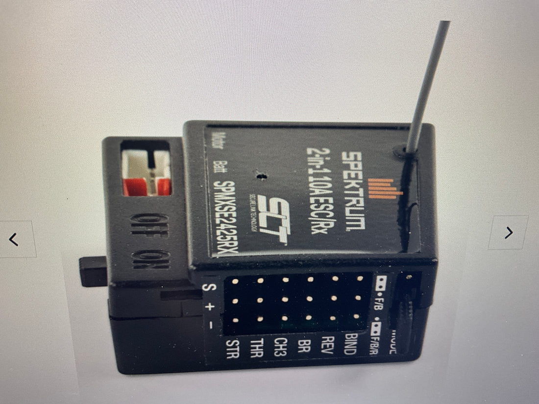 Spektrum 10 Amp Brushed 2-in-1 ESC / SLT Receiver Combo