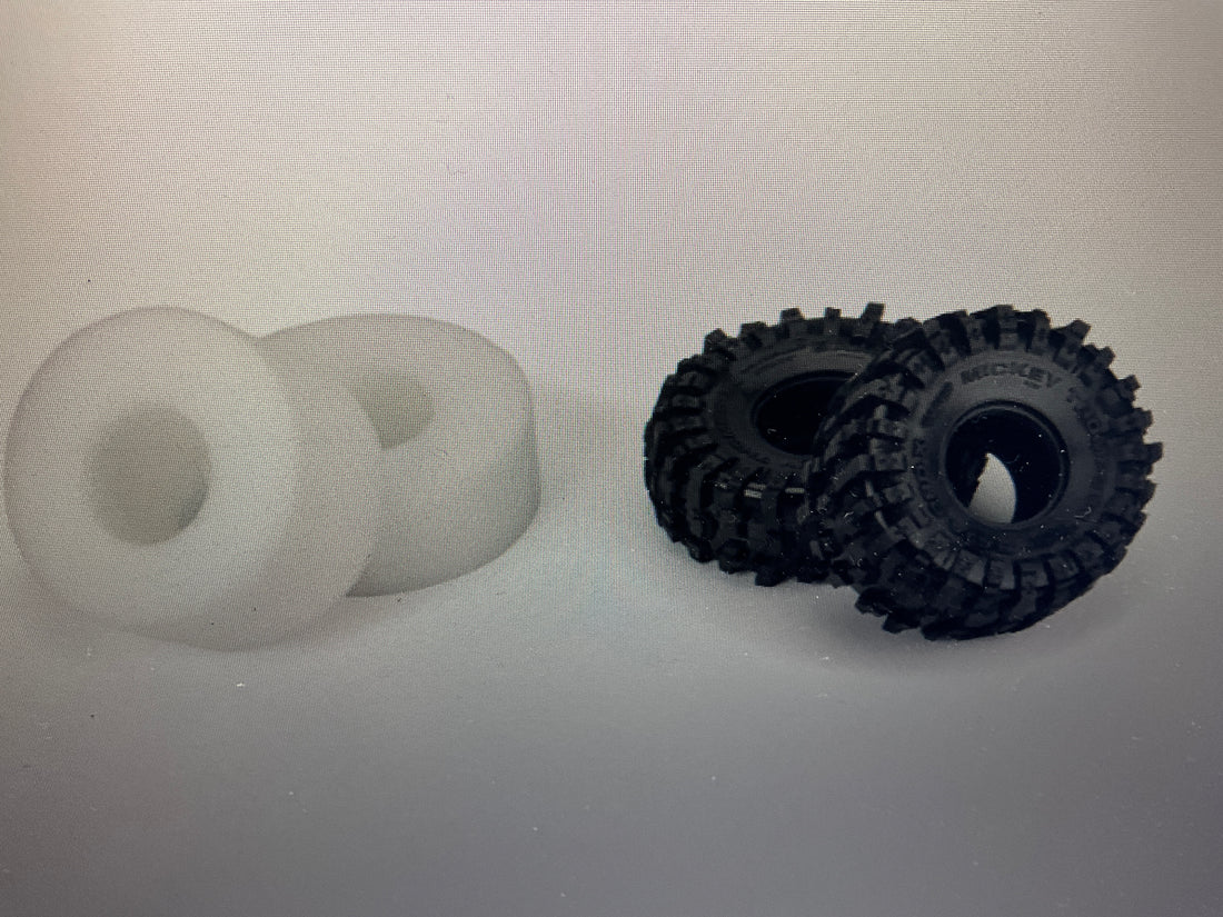 PROLINE 1/6 Mickey Thompson Baja Pro X G8 F/R 2.9" Crawler Tires (2): SCX6