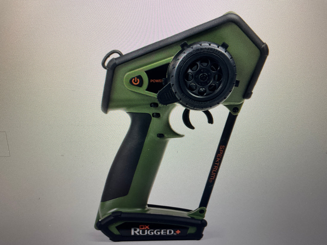 SPEKTRUM DX Rugged+ 12-Channel DSMR+ Transmitter, Green
