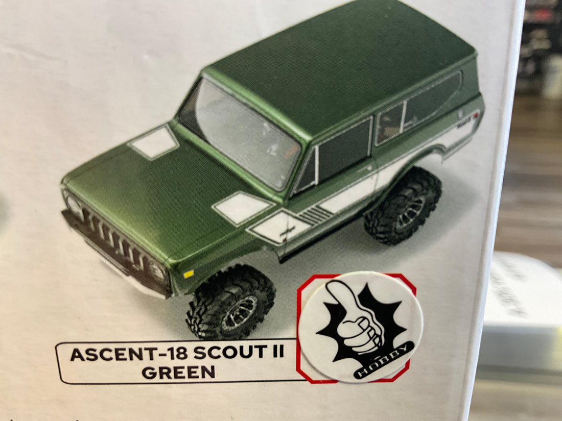 Redcat Ascent-18 International Scout II 1/18 4WD RTR Rock Crawler w/2.4GHz Radio, Battery &amp; Charger