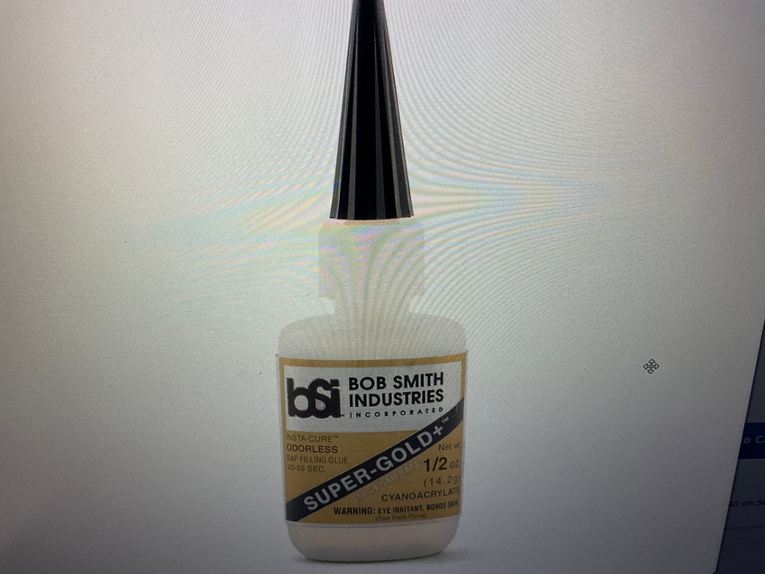 Bob Smith Industries SUPER-GOLD+ Gap-Filling Odorless Foam Safe (1/2oz)