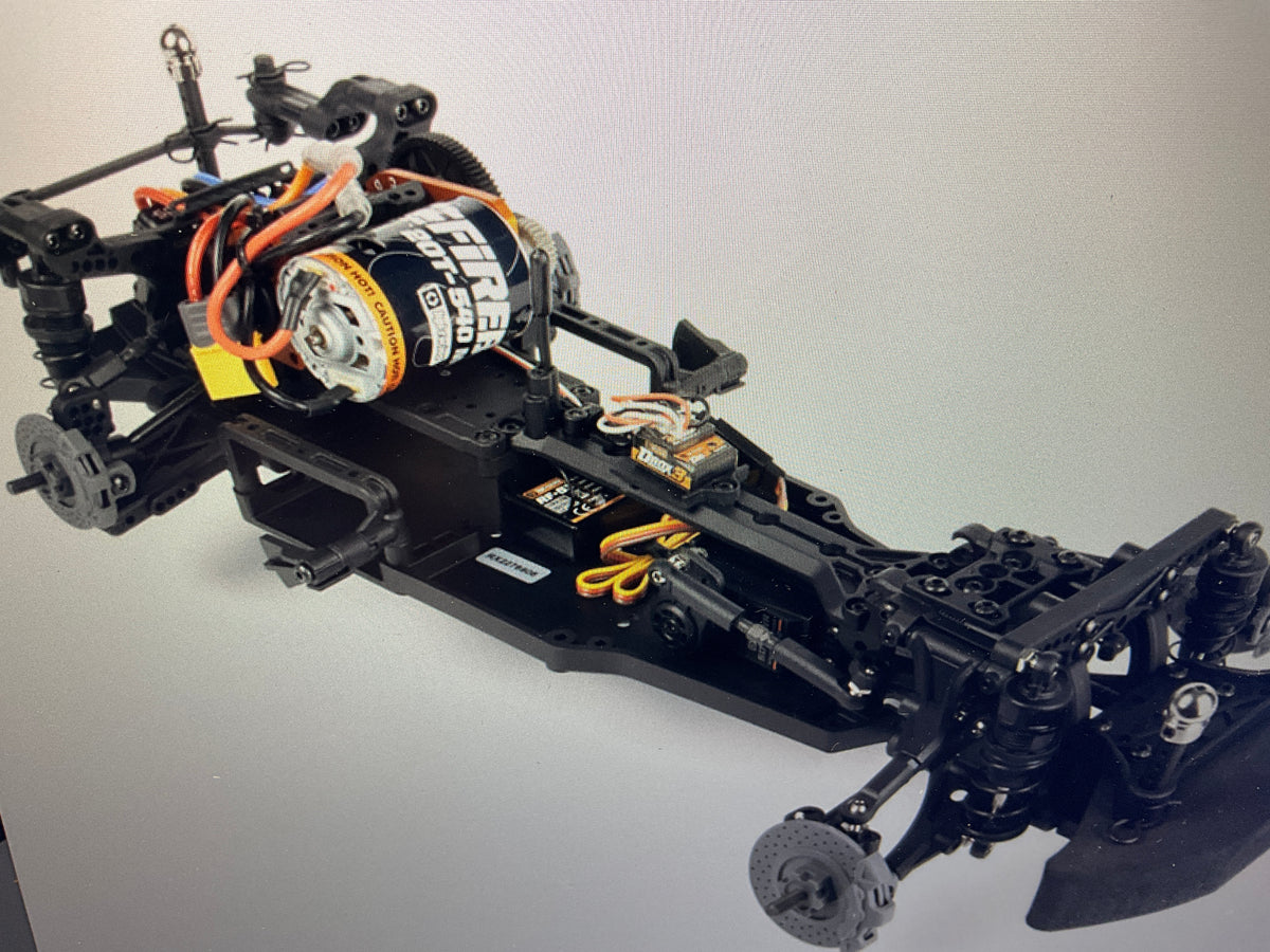 HPI Stage-D10 1/10 2WD Brushed RTR Drift Car w/Ford Mustang GT RTR S650 Body (Vaughn Gittin Jr.)