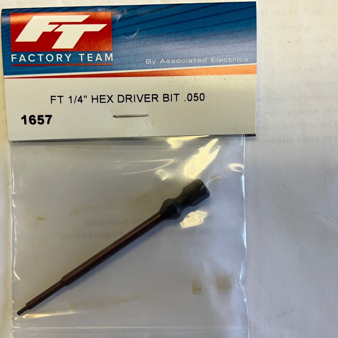 Team Associated Factory Team Hex Driver Bit (.050)