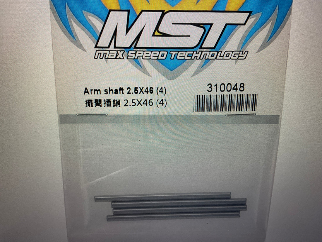 MST Arm shaft (2.5X46mm) (4)