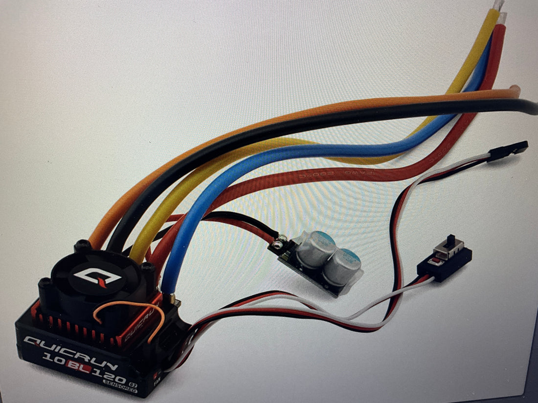 Hobbywing QuicRun 10BL120 G2 120A 1/10 Sensored Brushless ESC