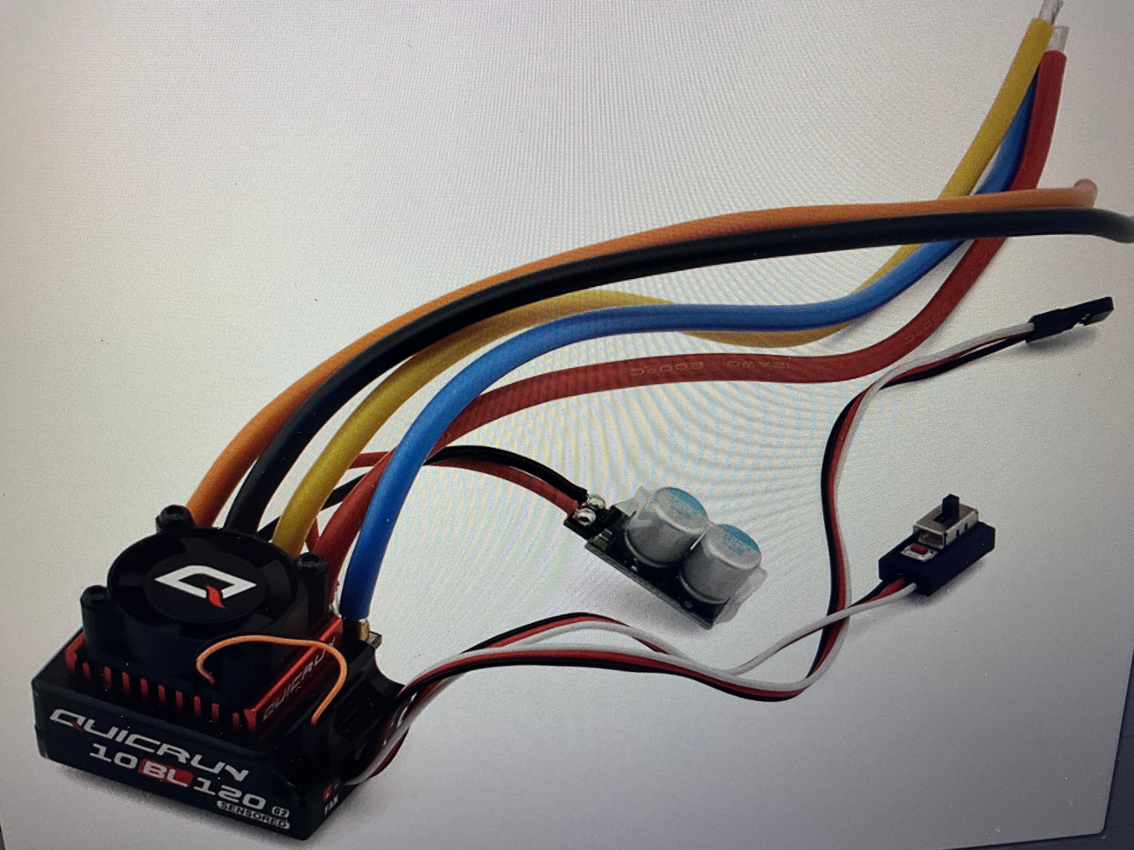 Hobbywing QuicRun 10BL120 G2 120A 1/10 Sensored Brushless ESC