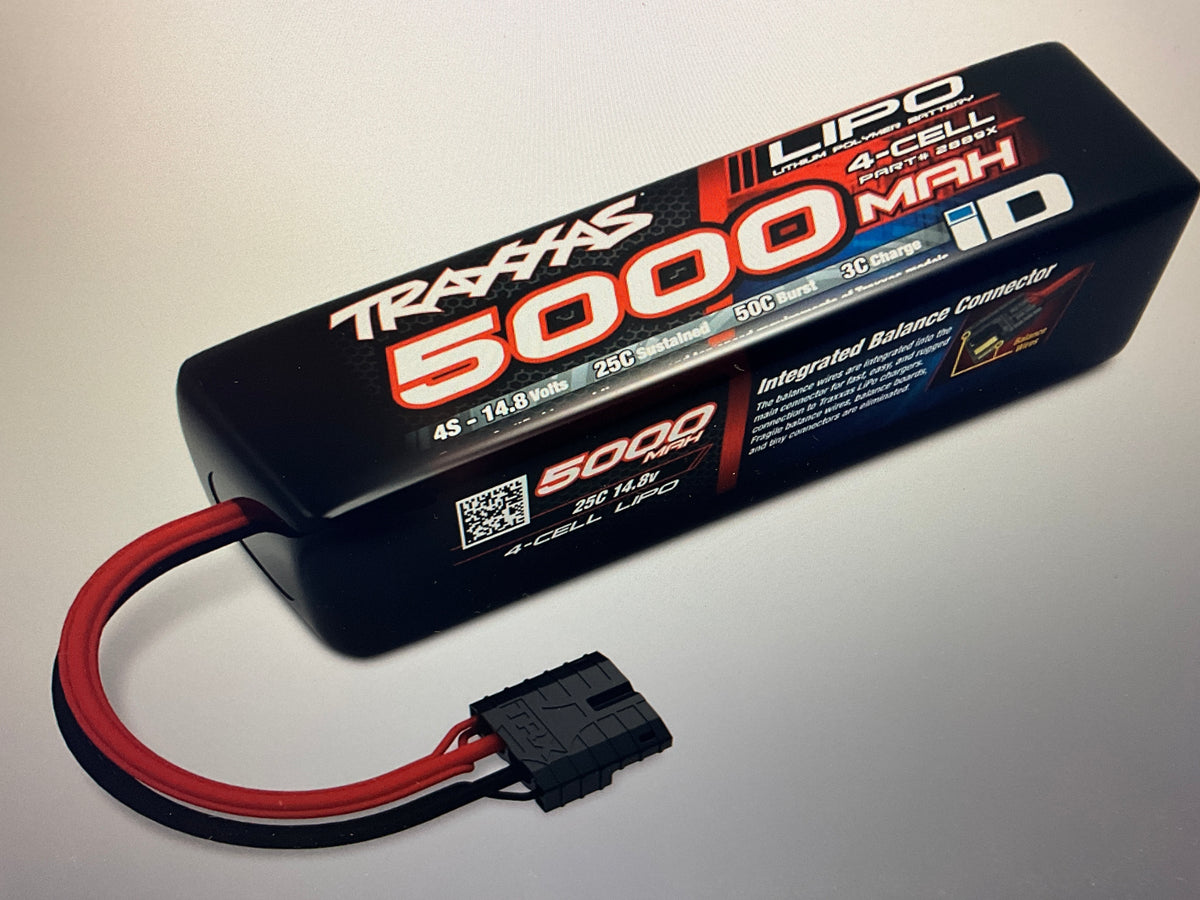 5000 mAh 14.8 Volt 4-Cell LiPo Battery