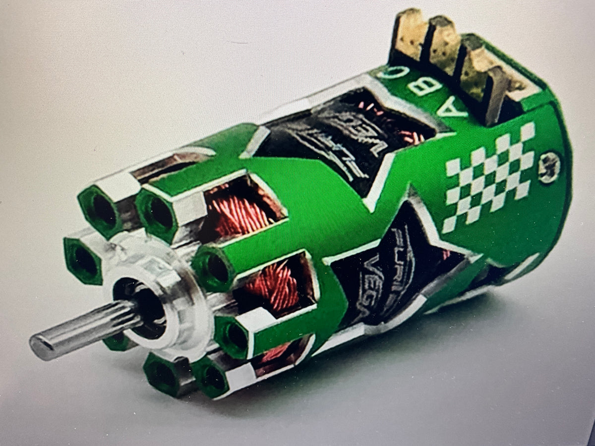 Furitek Vega 1/24 &amp; 1/28 Drift/Race Micro Sensored Brushless Motor (5500kV) (Green)