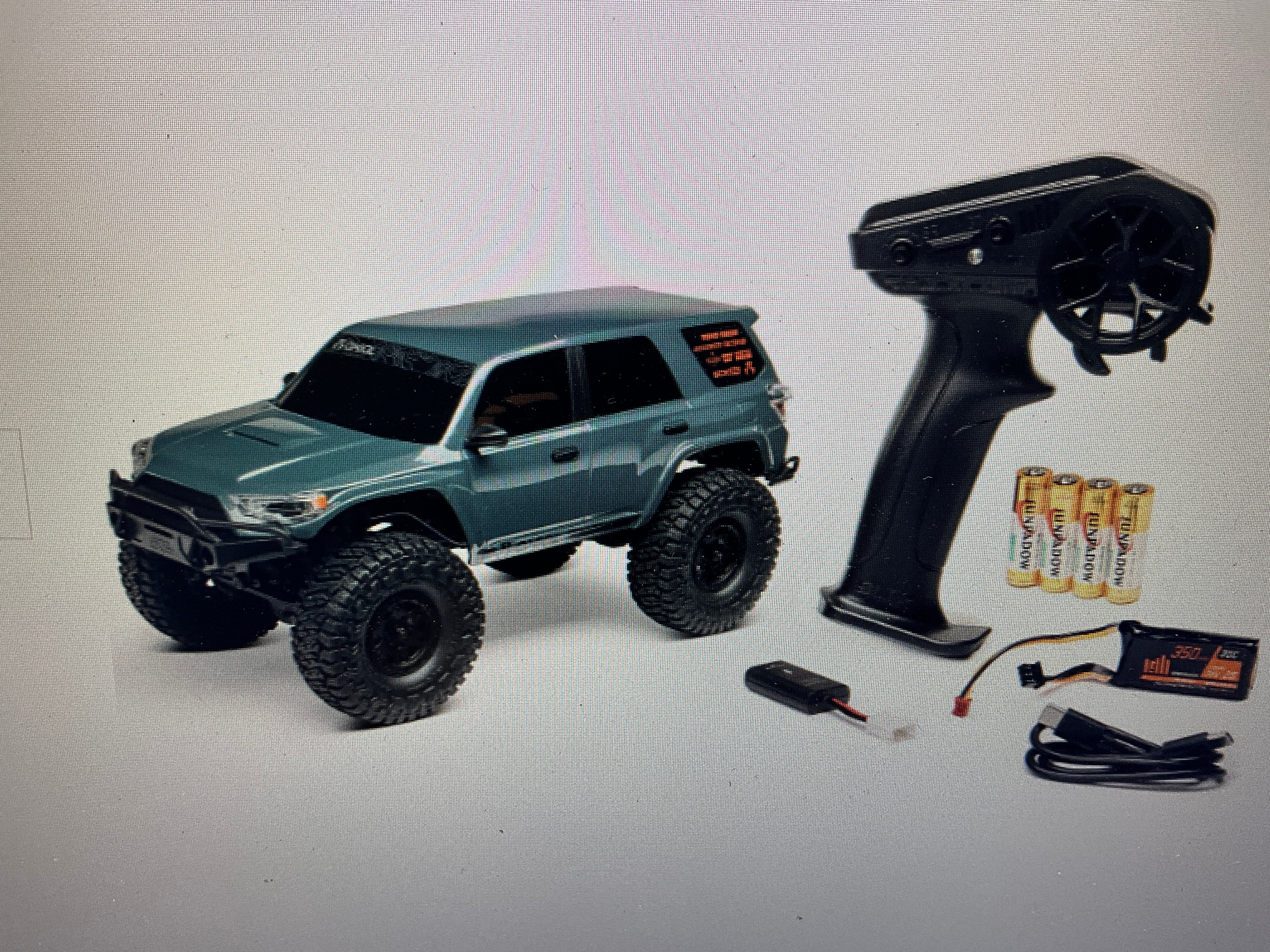 1/24 SCX24 Toyota 4Runner 4X4 RTR Brushed Rock Crawler (Battery &amp; Charger Included)
