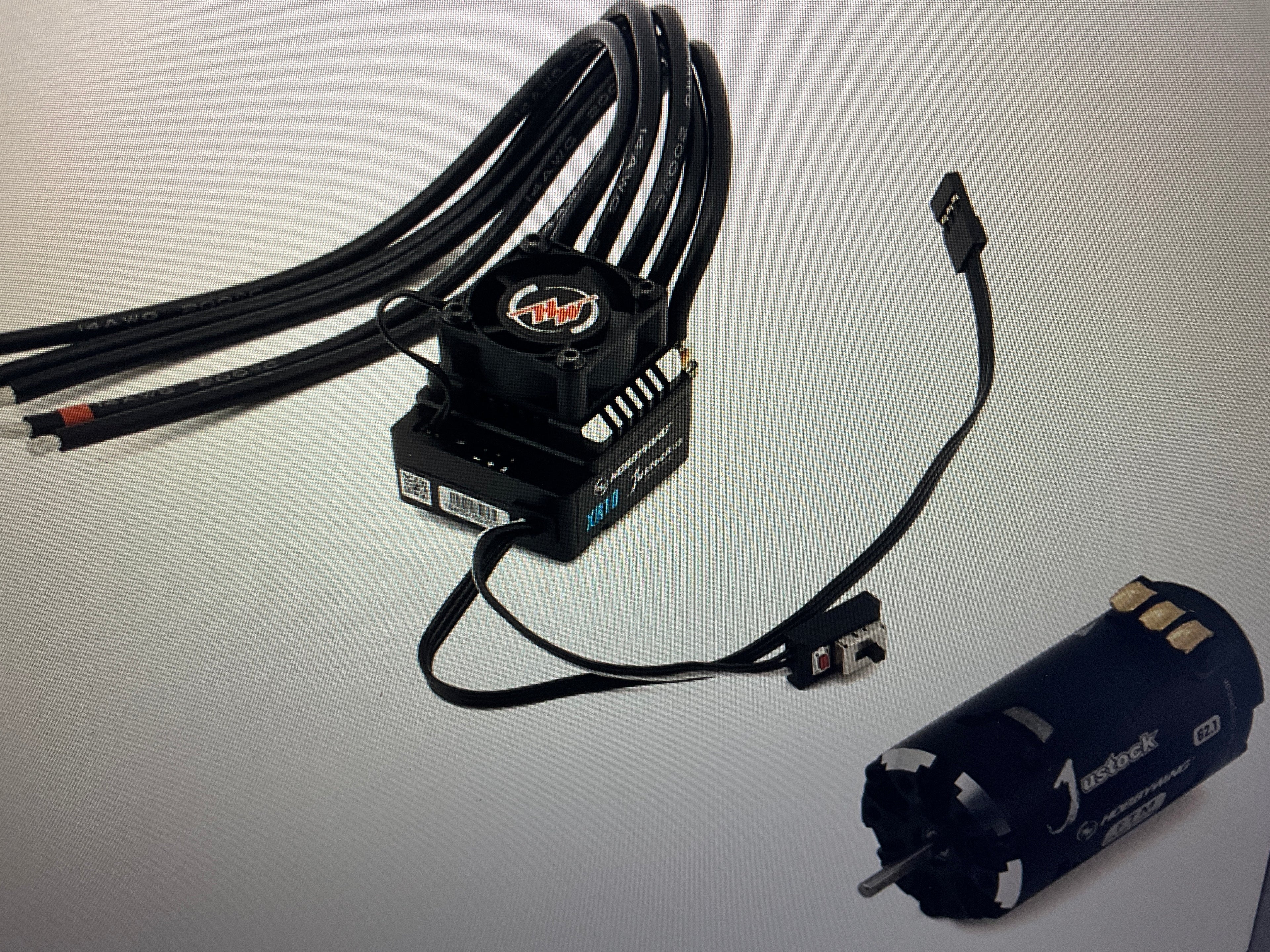 Hobbywing XR10 Justock G3S Sensored Brushless ESC/SD G2.1 Motor Combo (13.5T)