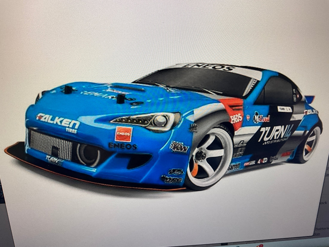 HPI RS4 Sport 3 Dai Yoshihara Subaru BRZ 1/10 RTR 4WD Electric Drift Car w/2.4GHz Radio, 7.2V Battery &amp; Charger