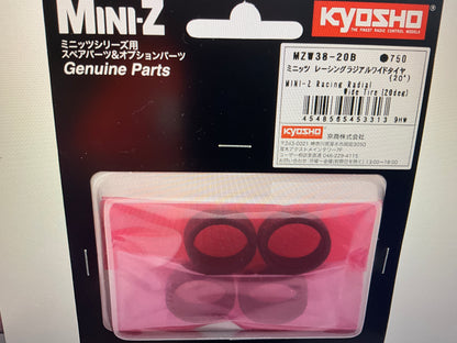 Kyosho Mini-Z 11mm Wide Racing Radial Tire (4) (20 Shore)