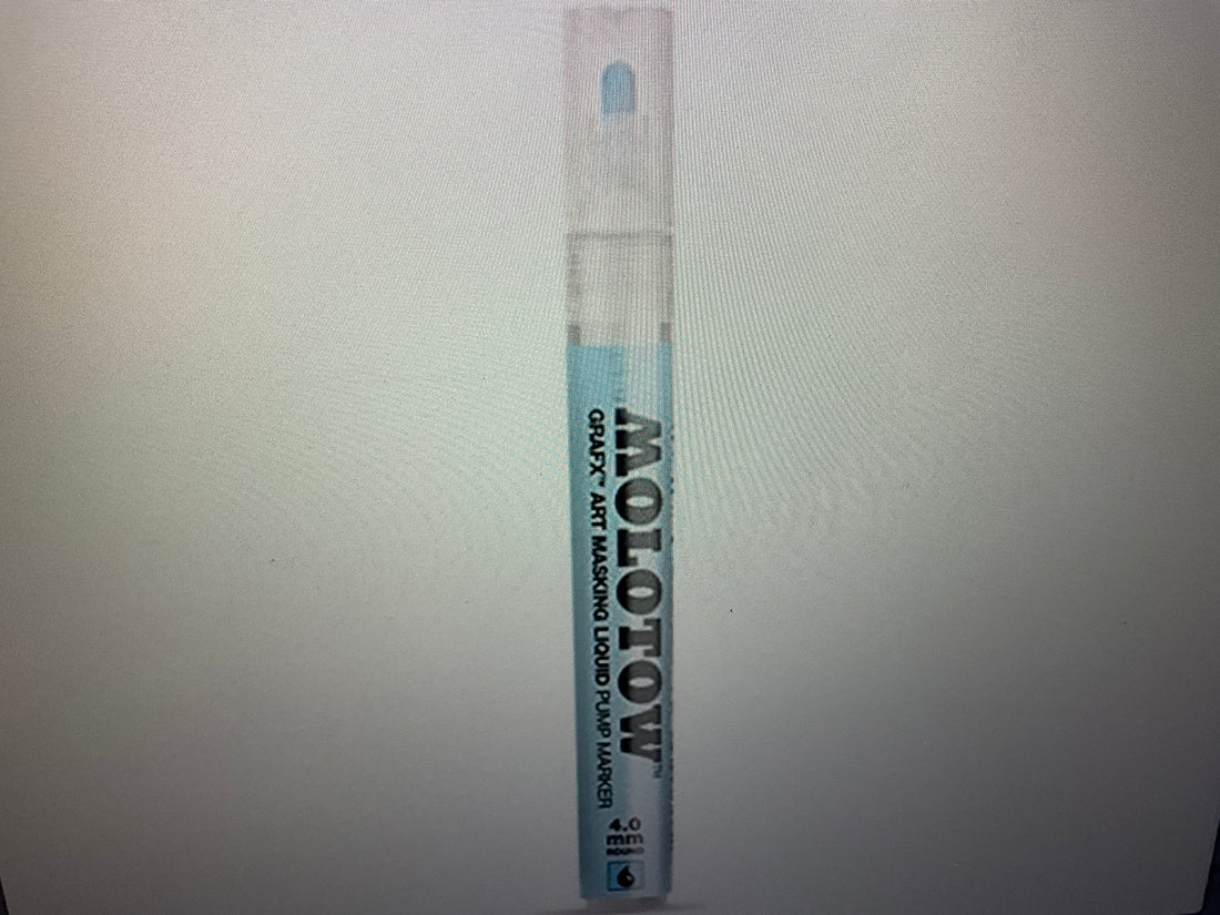Molotow GRAFX Masking Fluid Pump Marker w/4mm Tip