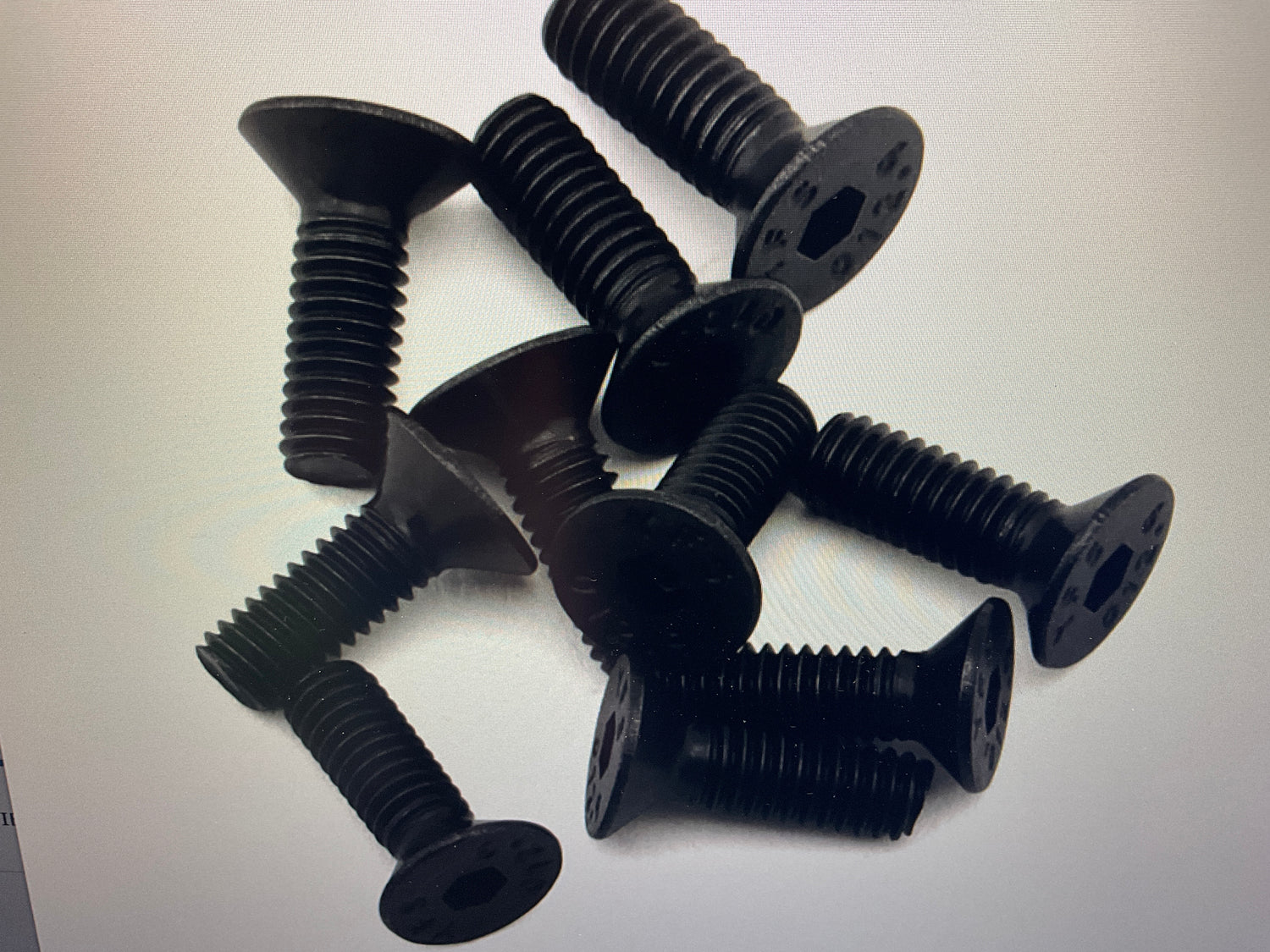 EcoPower 4mm "High Strength" Steel Flat Head Screws (10) (4x12mm)