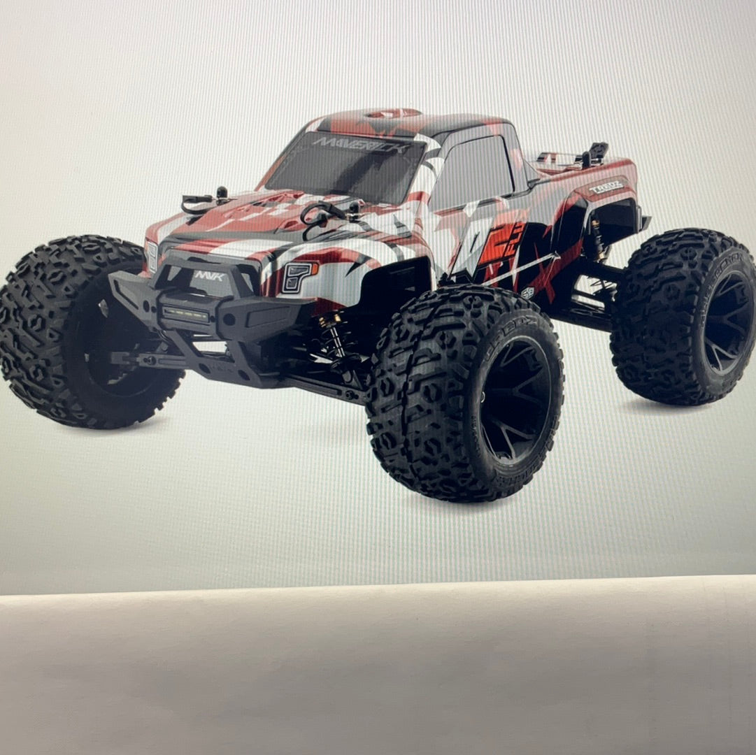 Maverick Quantum2 Flux Brushless 1/10 4WD RTR Electric Monster Truck (Red)