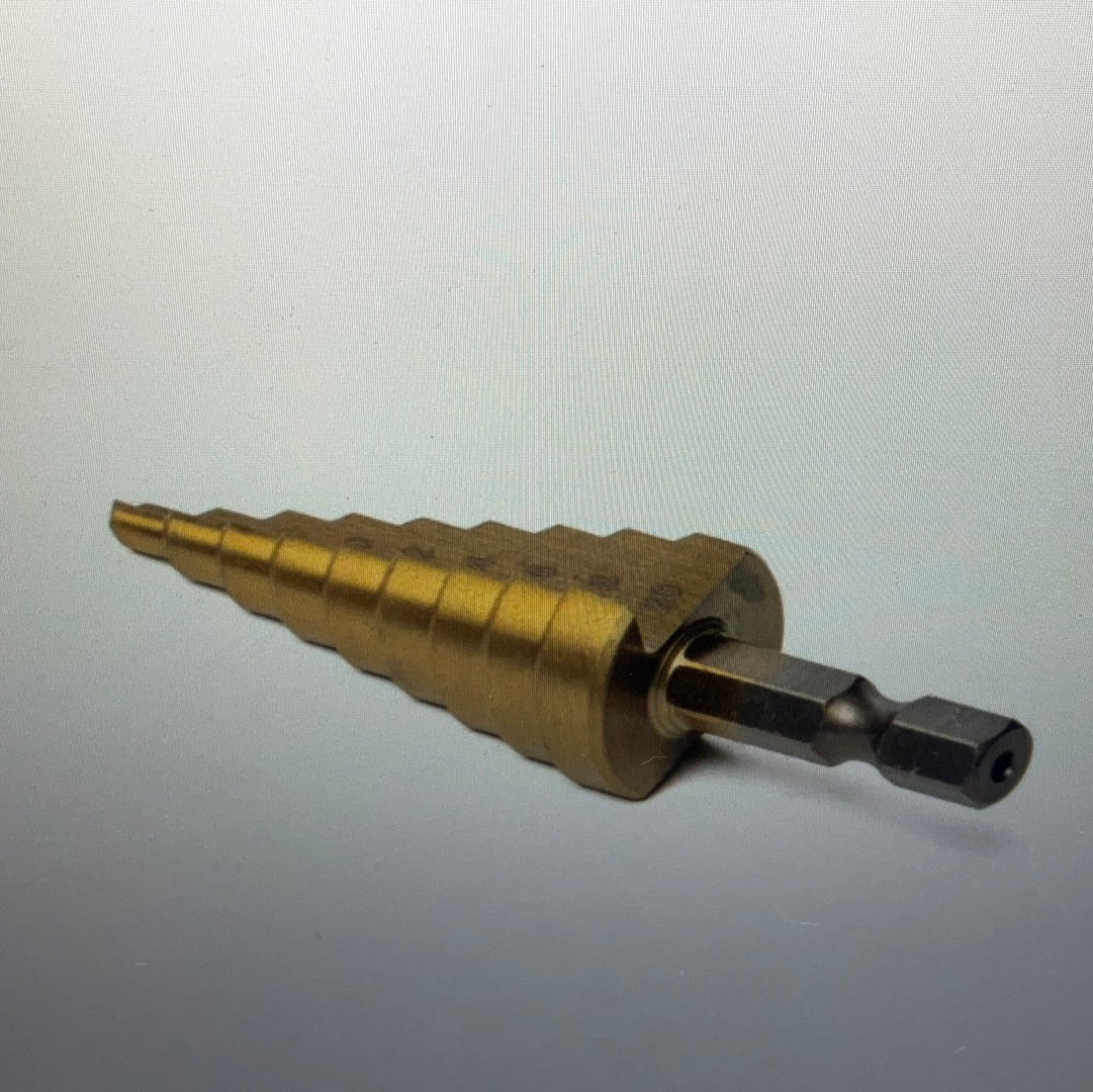 Step Drill: 4mm to 20mm