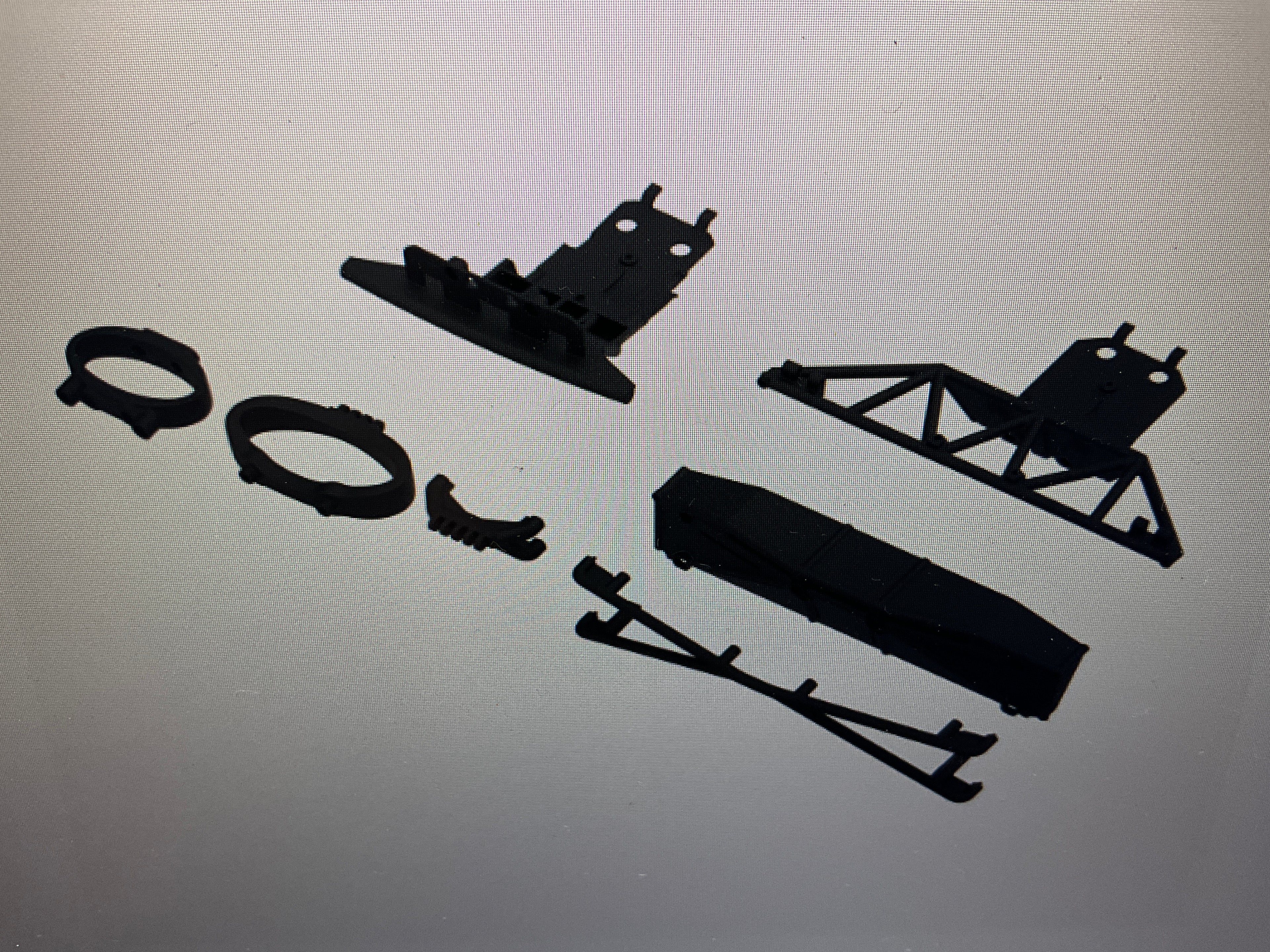 ARRMA Lower Skid and Bumper Set