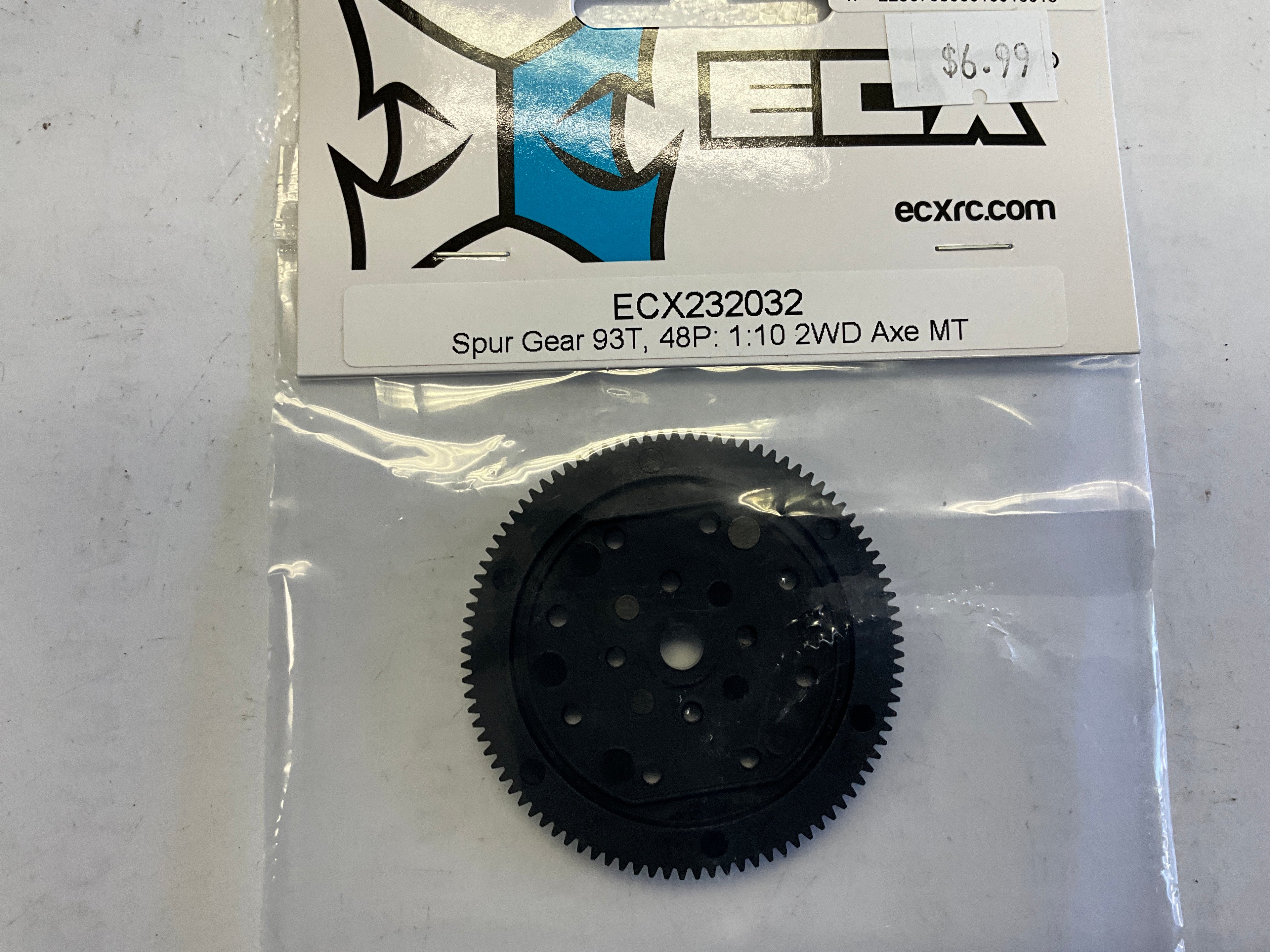 ECX Spur Gear 93T 48P: 1/10 2WD Axe MT