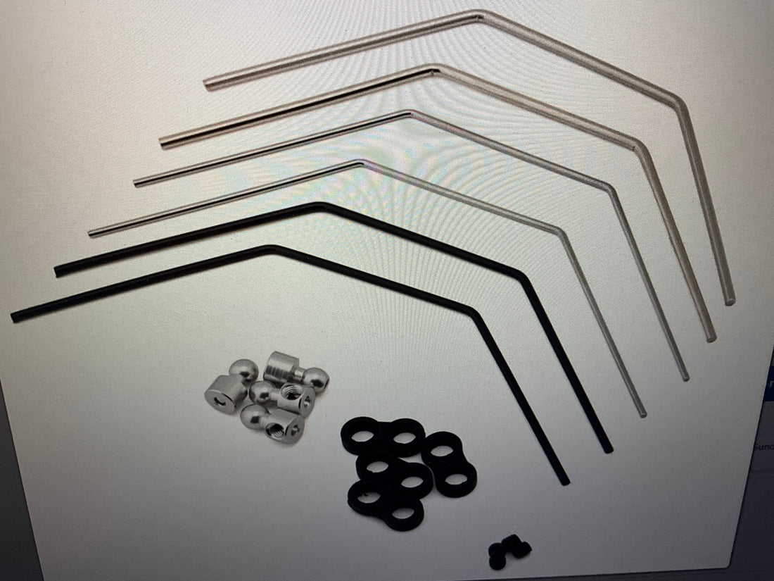 Kyosho Fazer FZ02/Mk2 HD Stabilizer Sway Bars Set (Soft/Medium/Hard)