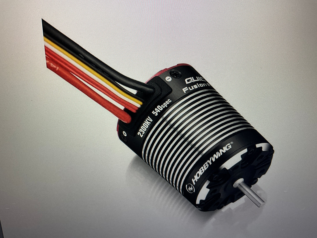 Hobbywing QuicRun Fusion Pro Elite FOC 2-in-1 ESC &amp; Motor System (2300Kv)