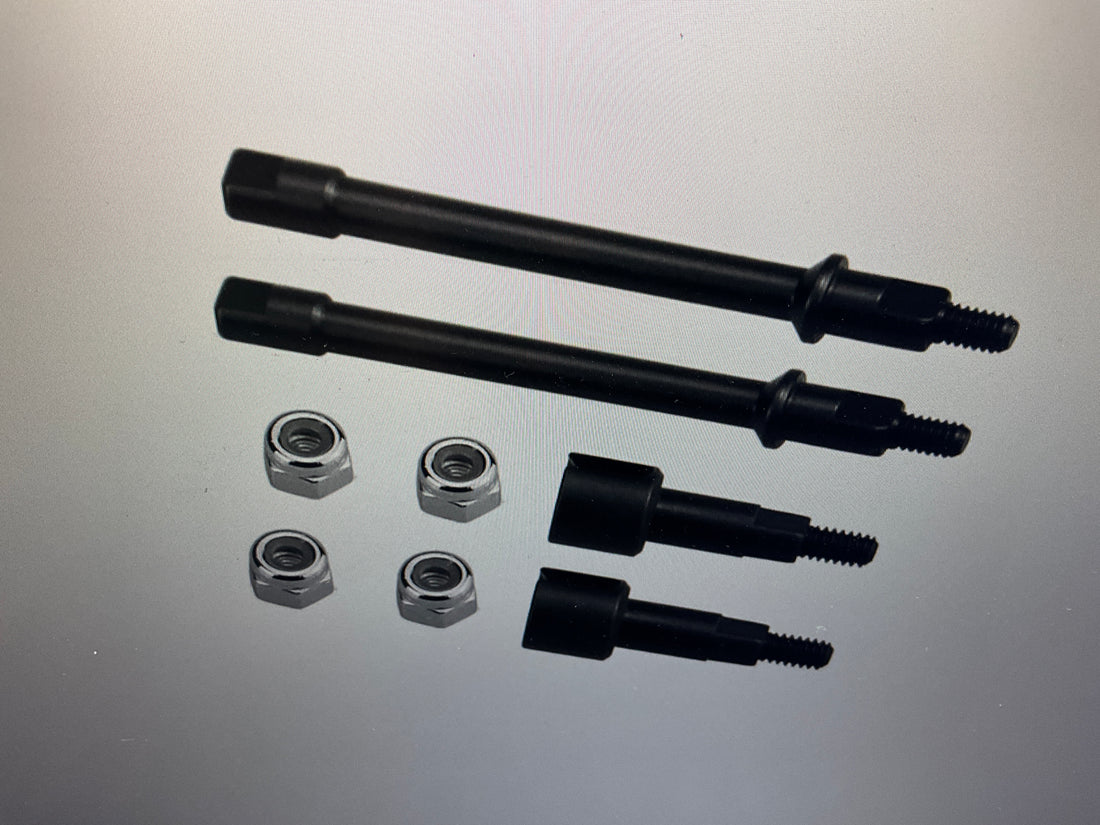 Hot Racing Steel Drive Stub Axles, 1/30 Axial SCX30
