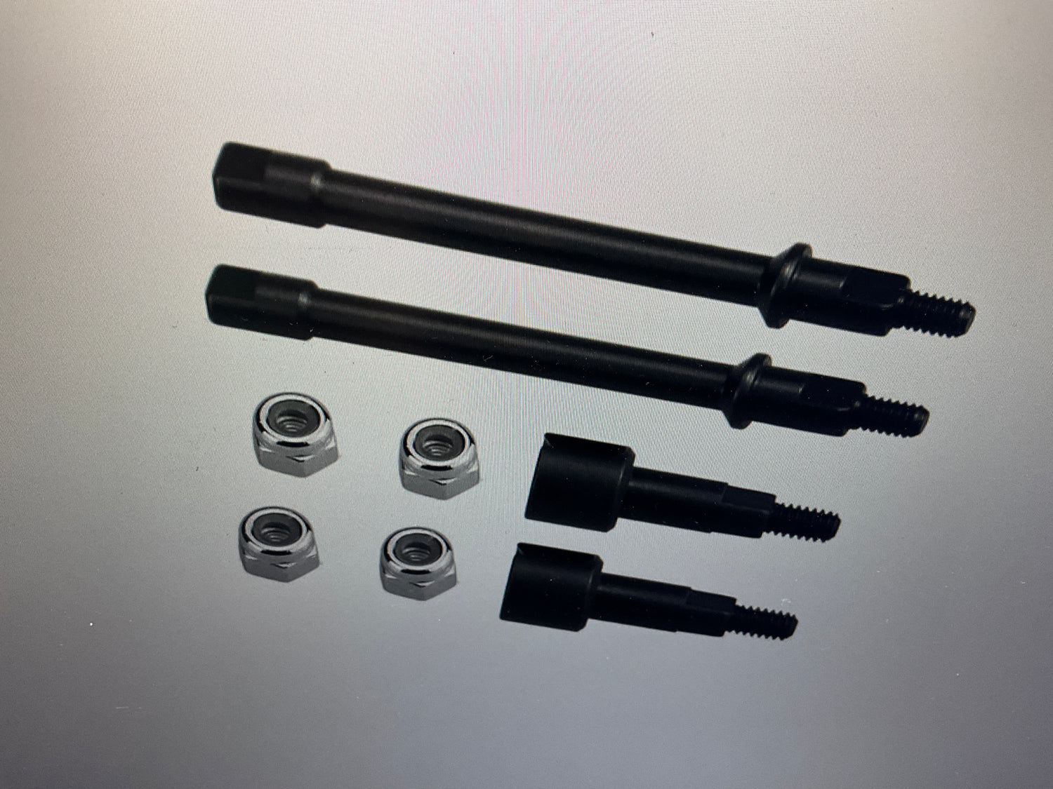 Hot Racing Steel Drive Stub Axles, 1/30 Axial SCX30