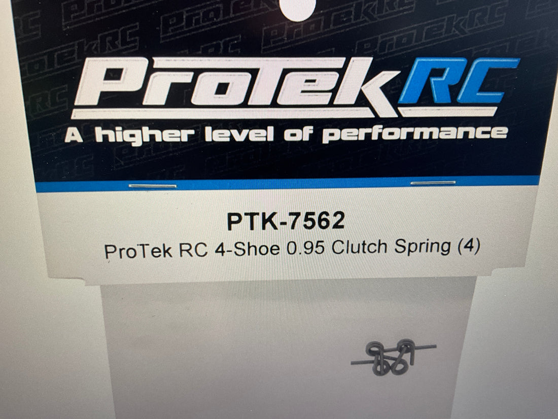 ProTek RC 4-Shoe 0.95 Clutch Spring (4)