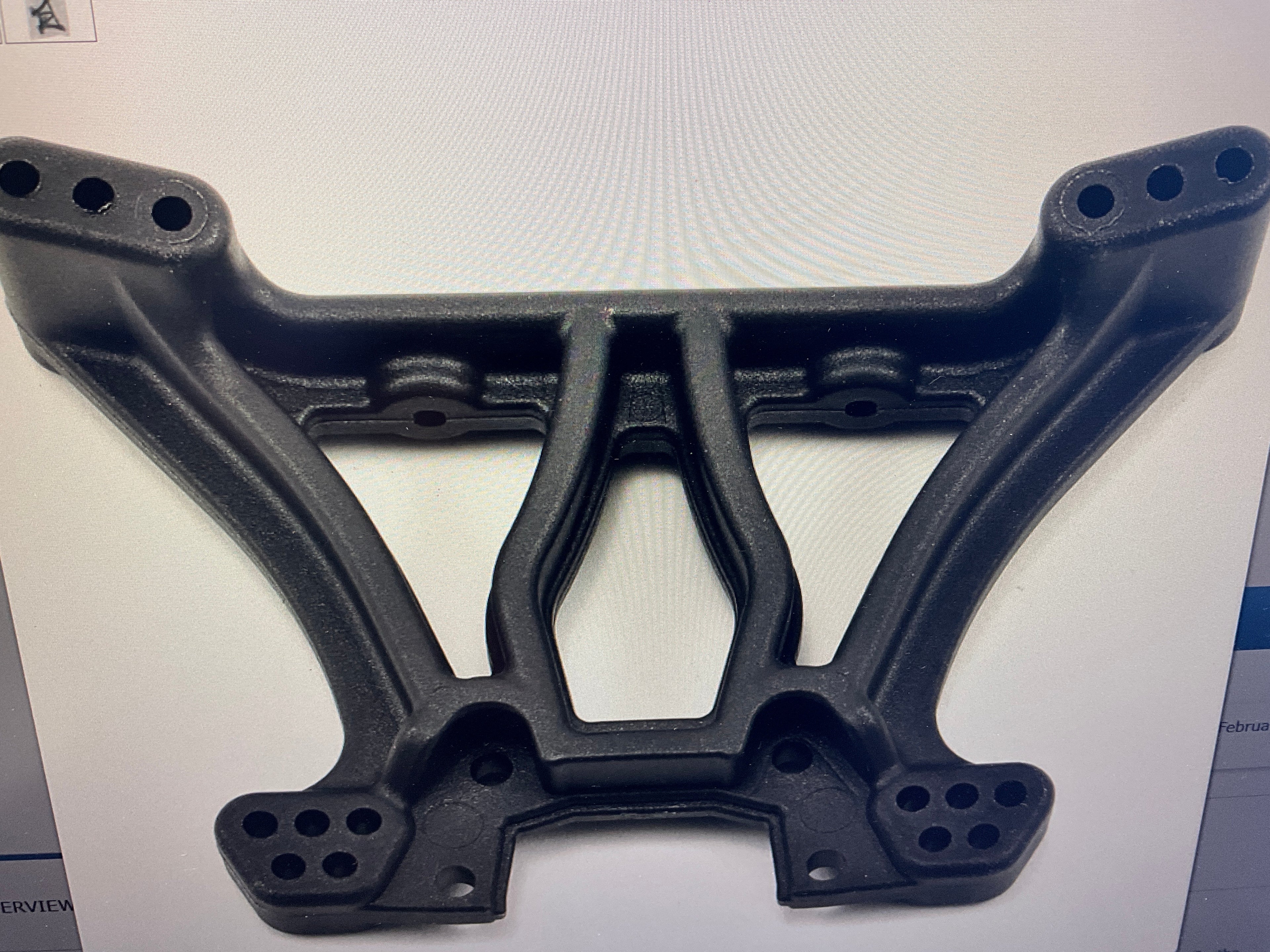 RPM Rear Shock Tower for Traxxas Slash 4X4