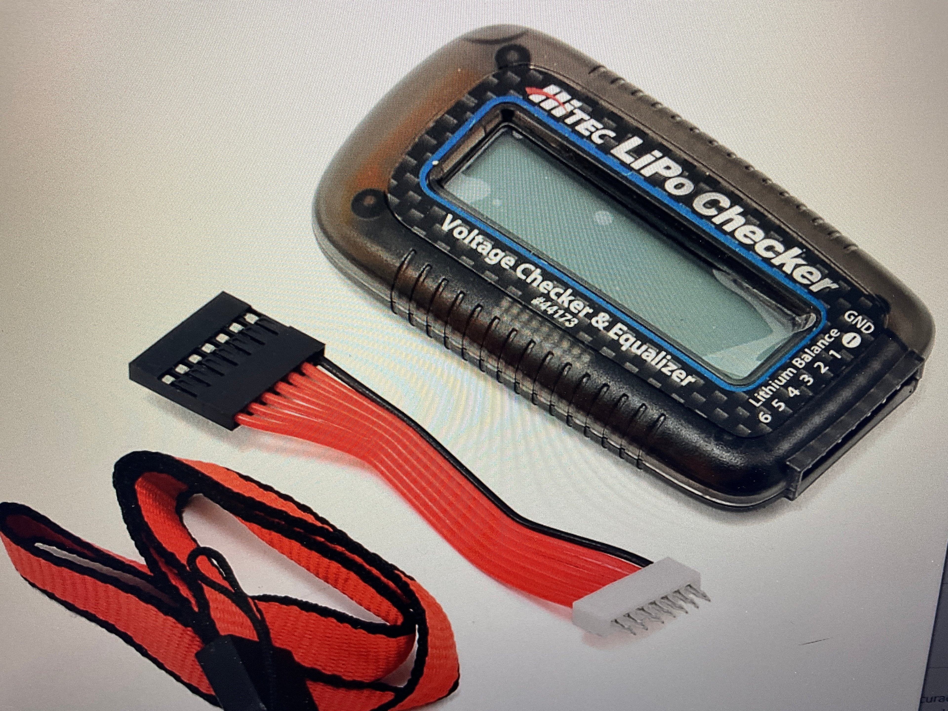 Hitec LiPo Battery Voltage Checker &amp; Equalizer