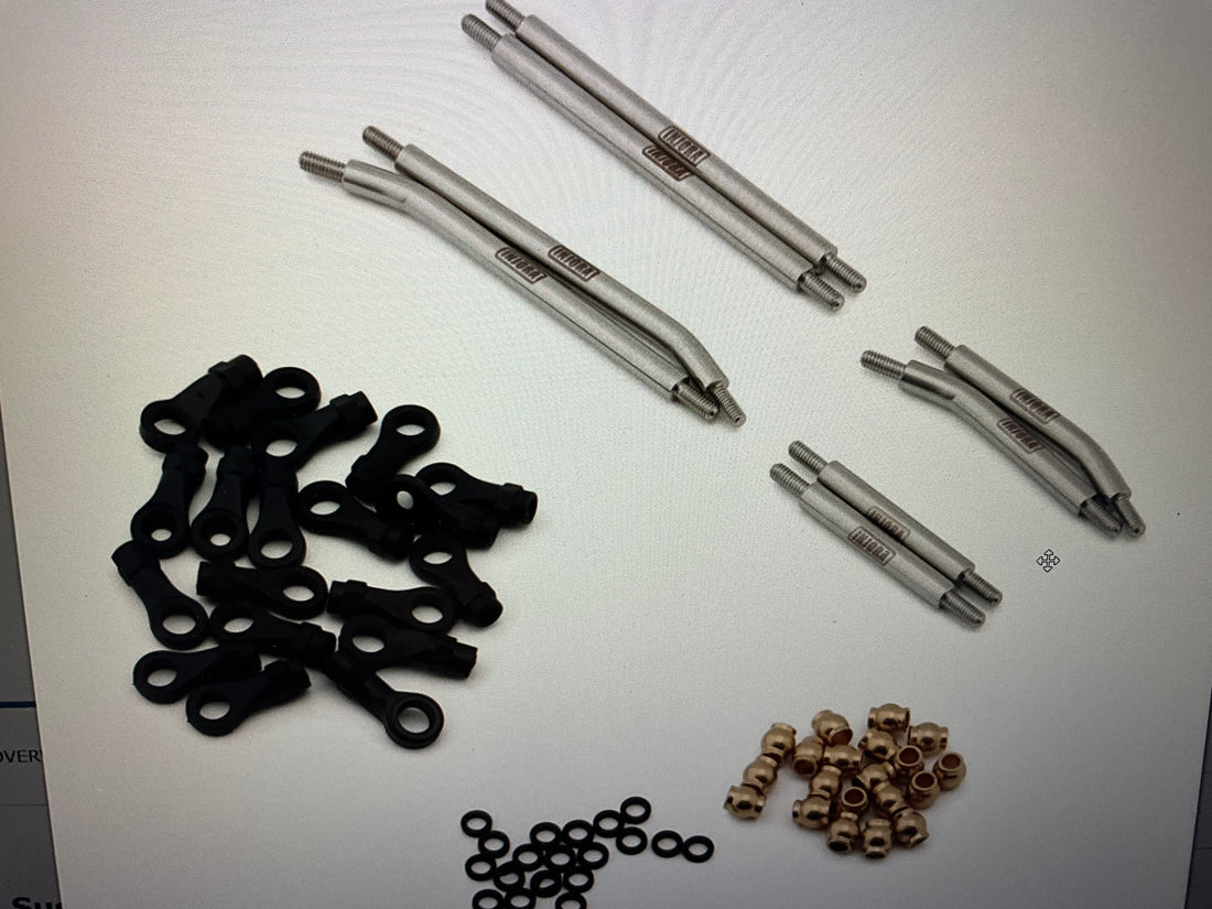 Injora Steel High Clearance Links Set for Traxxas® TRX-4M® (HT K10/F150)