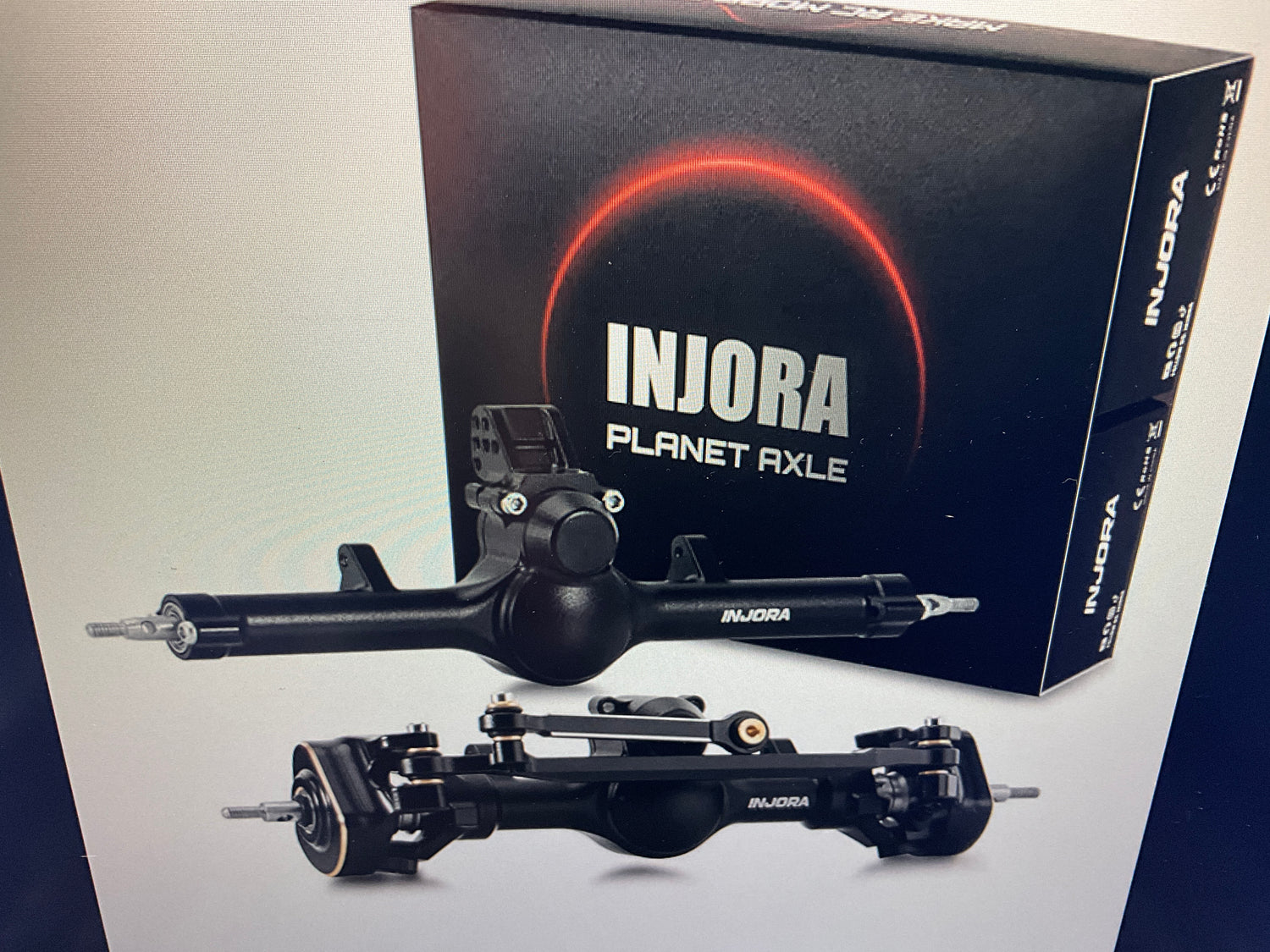 INJORA +4mm Planet Axles with Double Joint Shafts for 1/24 SCX24