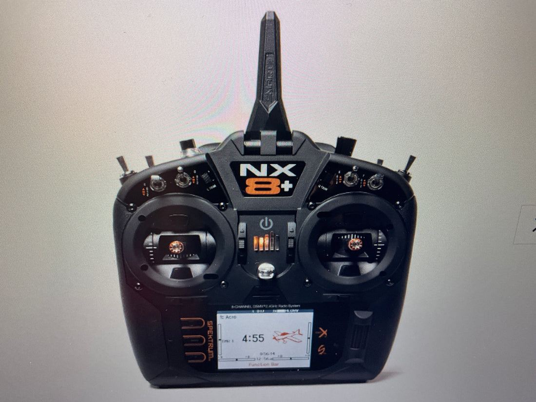 Spektrum NX8+ 20-Channel DSMX Transmitter Only