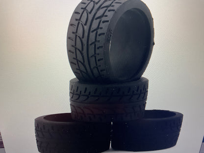 Kyosho Mini-Z 11mm Wide Racing Radial Tire (4) (20 Shore)