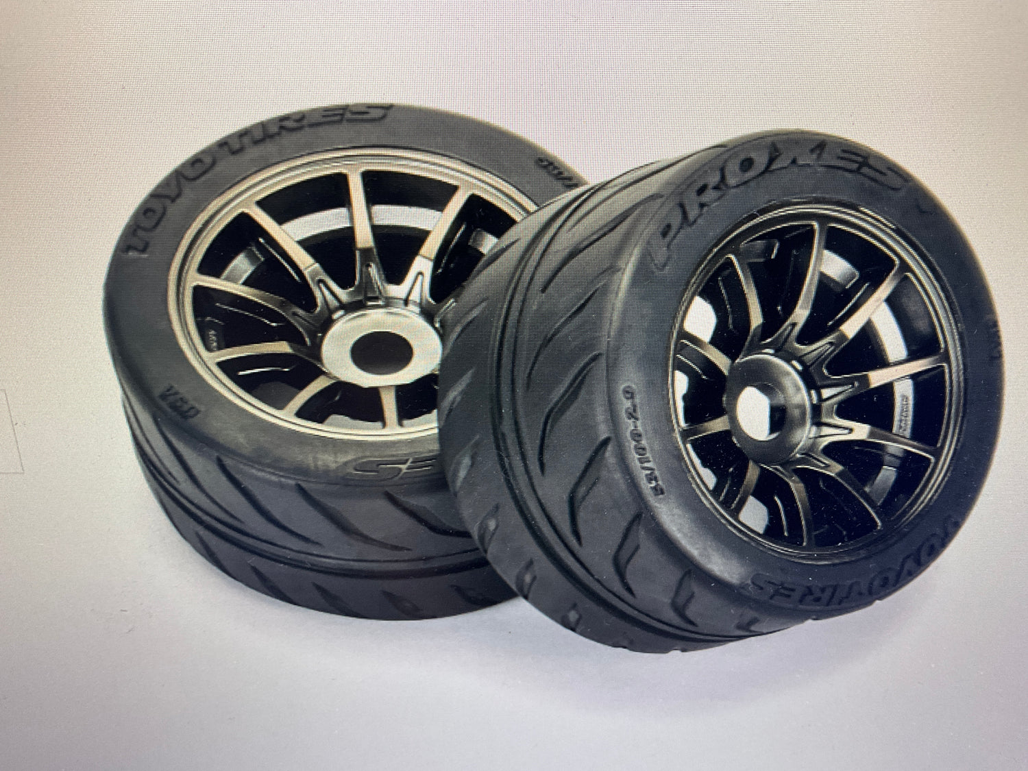 PROLINE 1/7 Toyo Proxes R888R S3 F/R 53/100 2.9" BELTED MTD 17mm Spectre (2)