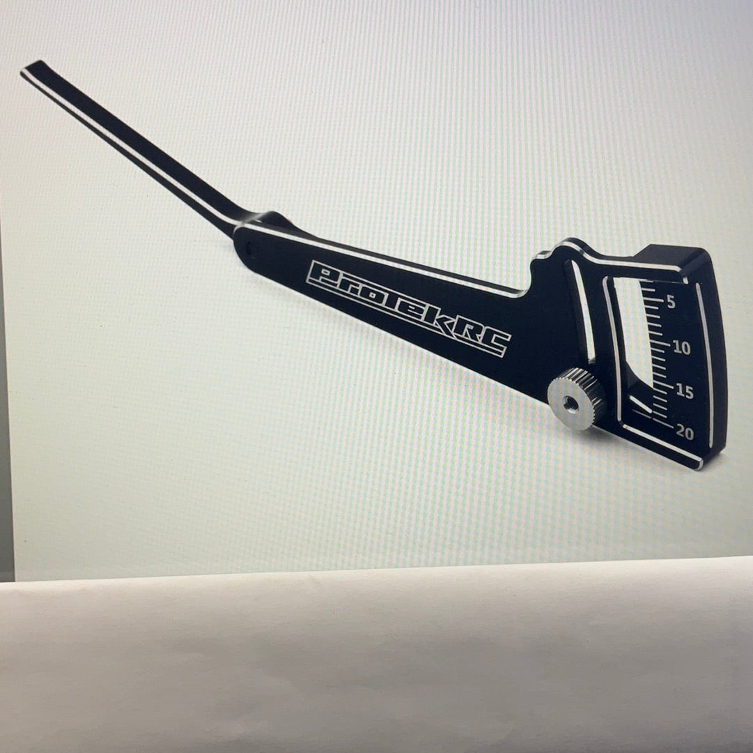 ProTek RC Aluminum Ride Height Gauge (3-20mm)