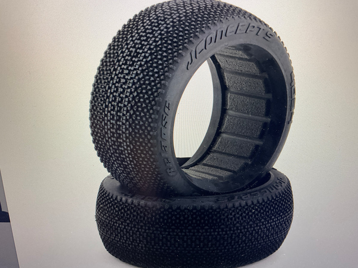 JConcepts Relapse 1/8th Buggy Tires w/Foam Inserts (2) (Green)