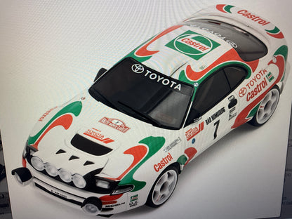 Kyosho MA-020 AWD Mini-Z ReadySet w/Celica GT-Four RC No.7 WRC 1993 Body w/KT-531P 2.4GHz Radio