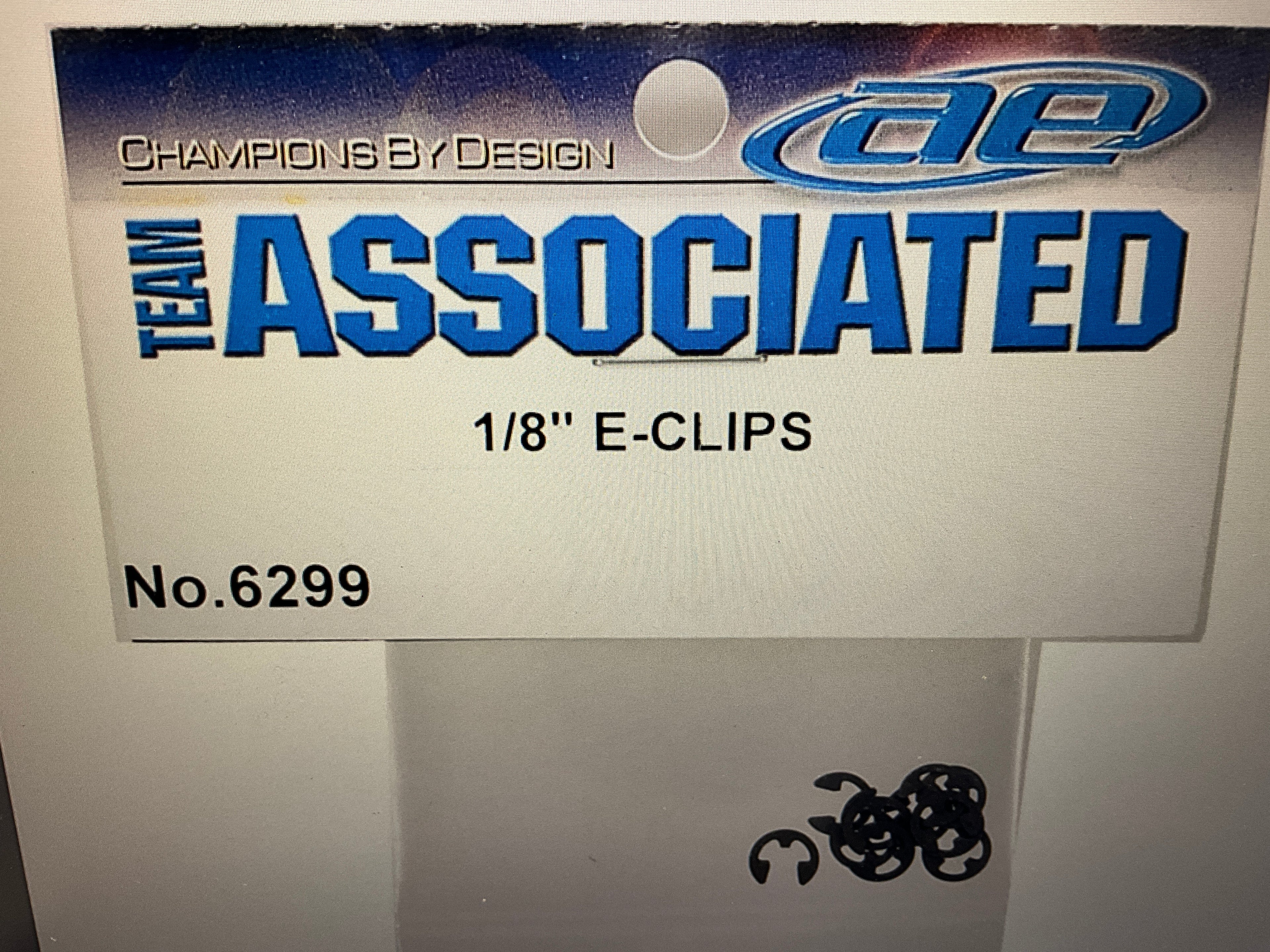 Team Associated 1/8 E-Clips (10)