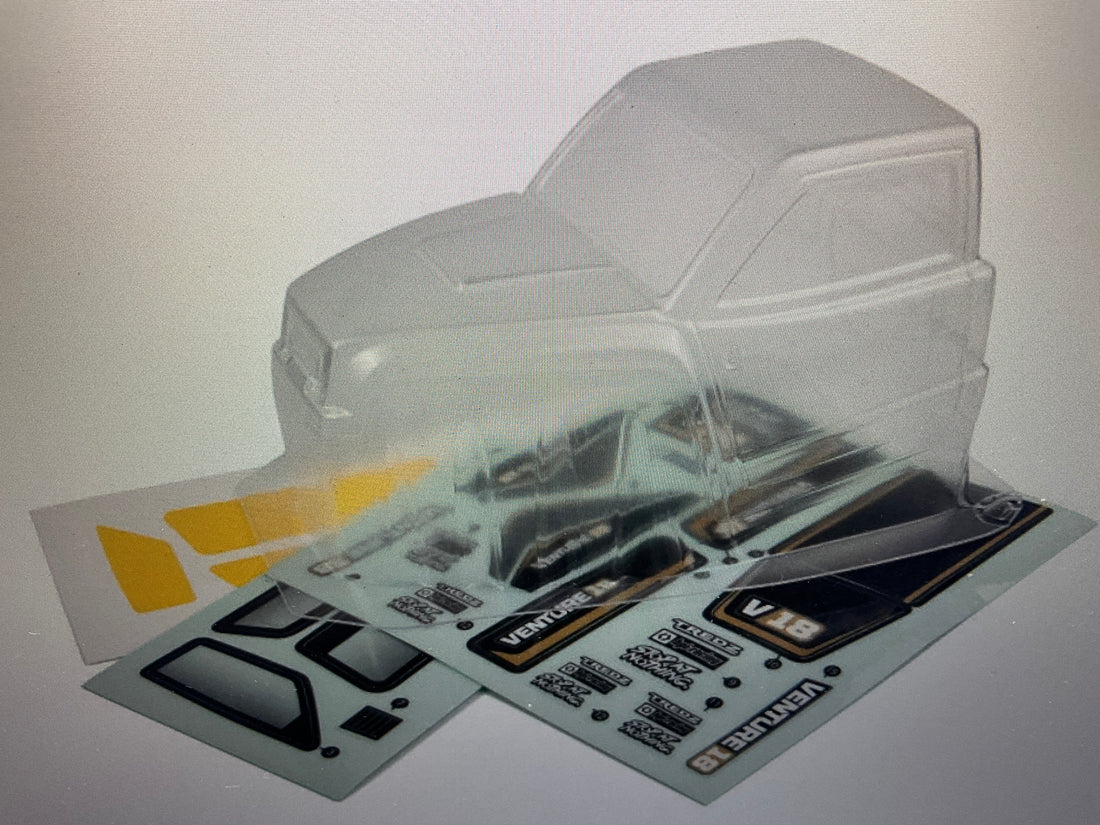 HPI Venture18 CC Ridgeline Clear Body