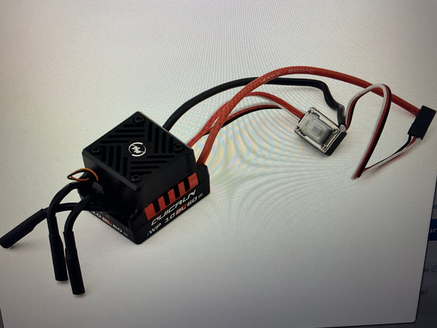 Hobbywing Quicrun WP-10BL60 G2 Waterproof Sensorless Brushless ESC (2-3S)