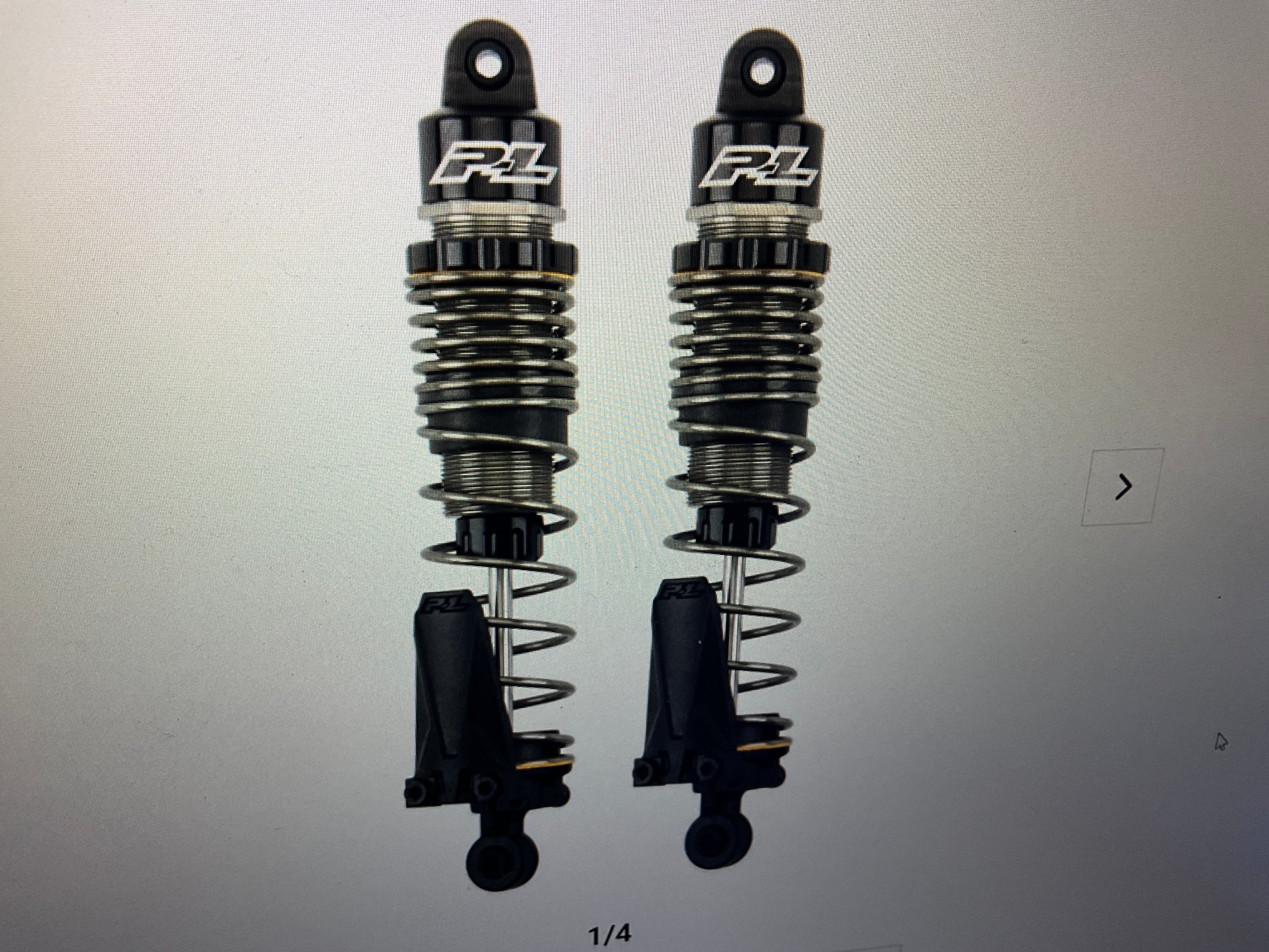 PROLINE 1/10 PowerStroke Rear Shocks: ARRMA 3S &amp; MEGA