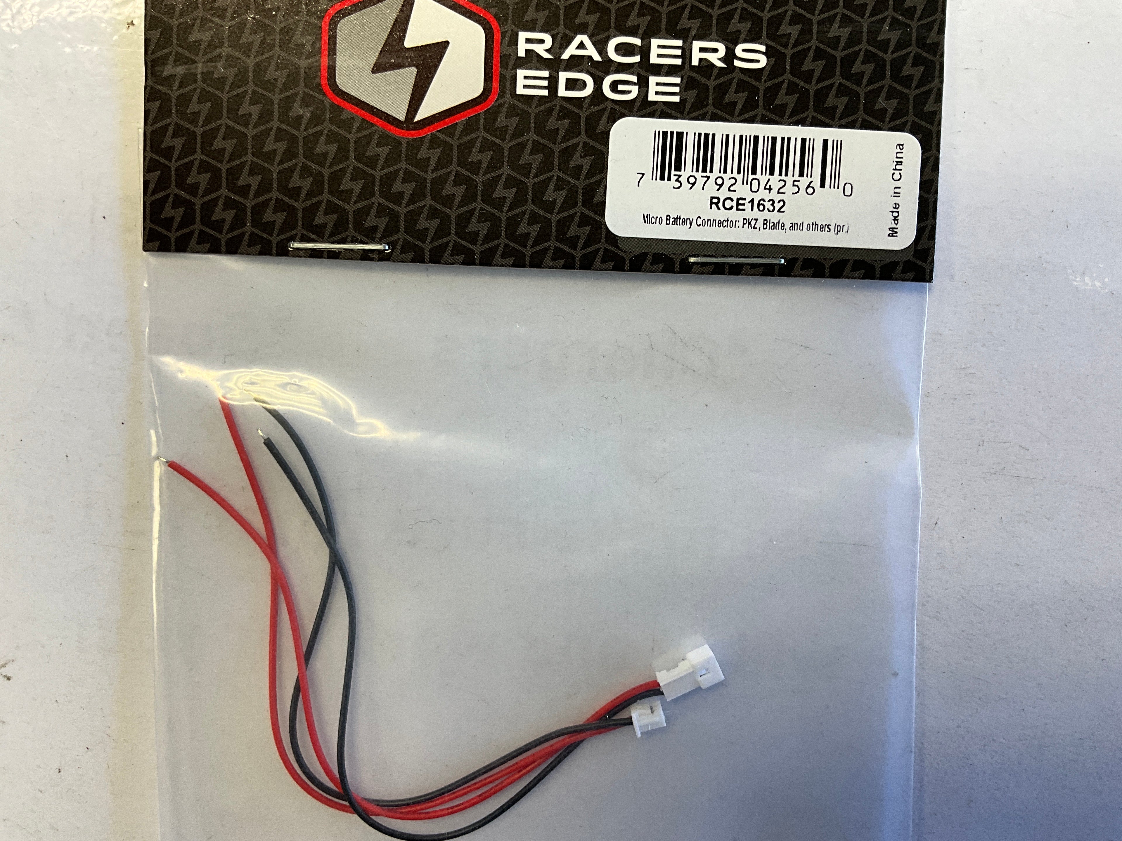 RACERS EDGE Micro Battery Connector: Parkzone, Blade, and Others (pair)