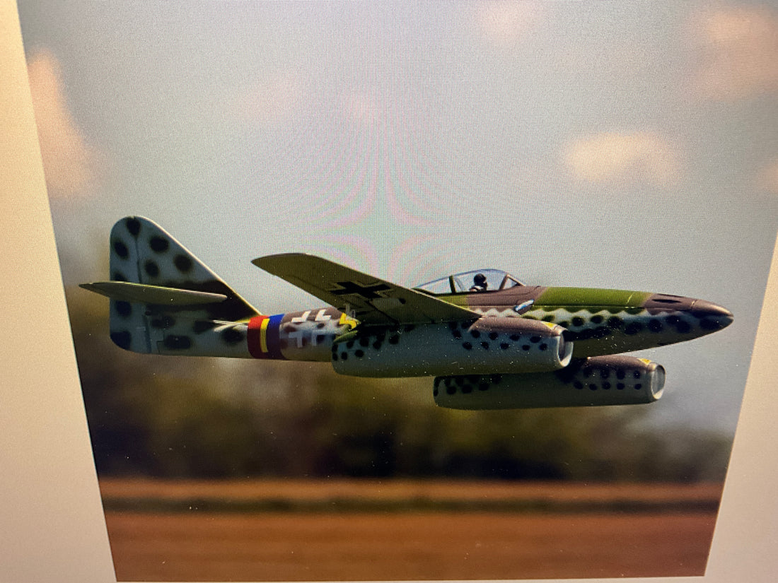 E-FLITE UMX Me 262 30mm EDF Jet BNF Basic with AS3X and SAFE Select, 660mm