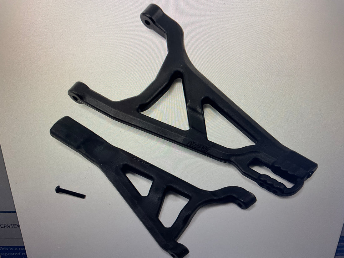 RPM Front Left A-Arms for Traxxas Revo/Summit (Black)