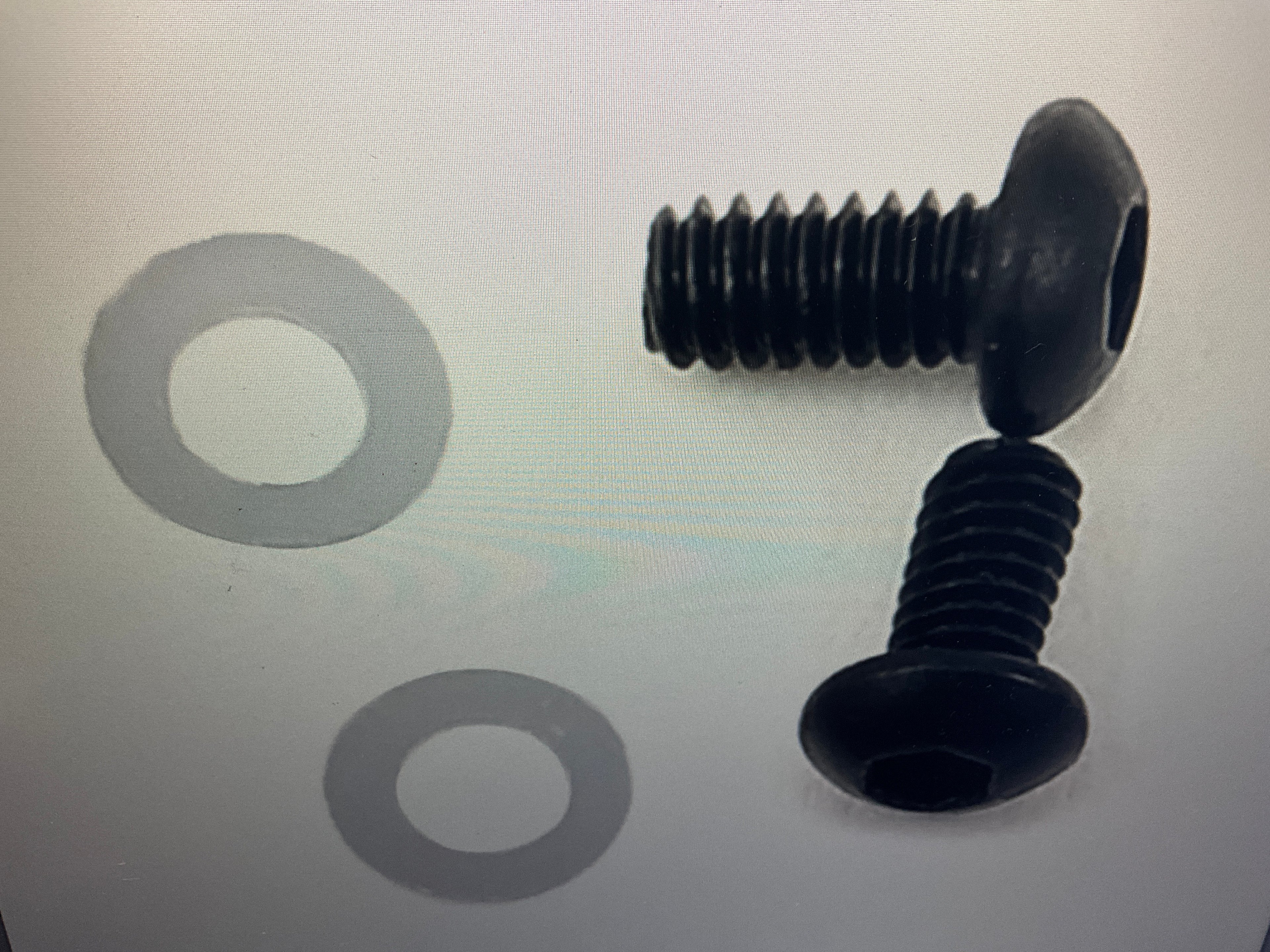 Team Associated 12mm V2 Shock Cap Bleeder Screw &amp; Gasket Set