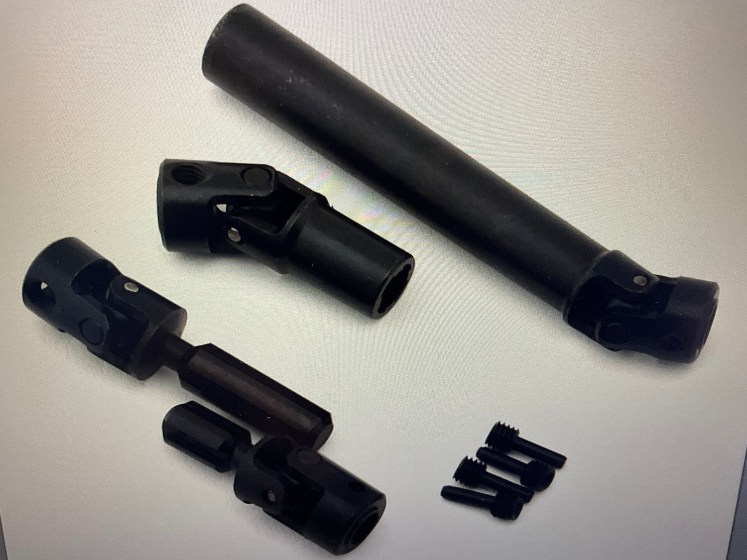 Redcat Ascent-18 Apex Steel Center Universal Driveshafts Set (Front/Rear)