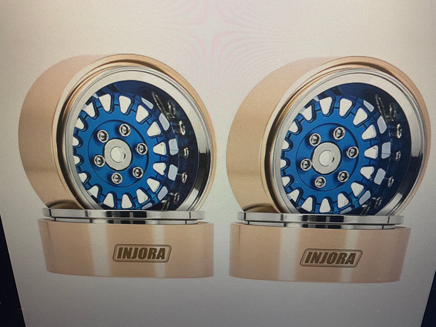 INJORA 1.3" ModuWheel -4.05mm Offset Wheels for Micro Crawlers(W1316)