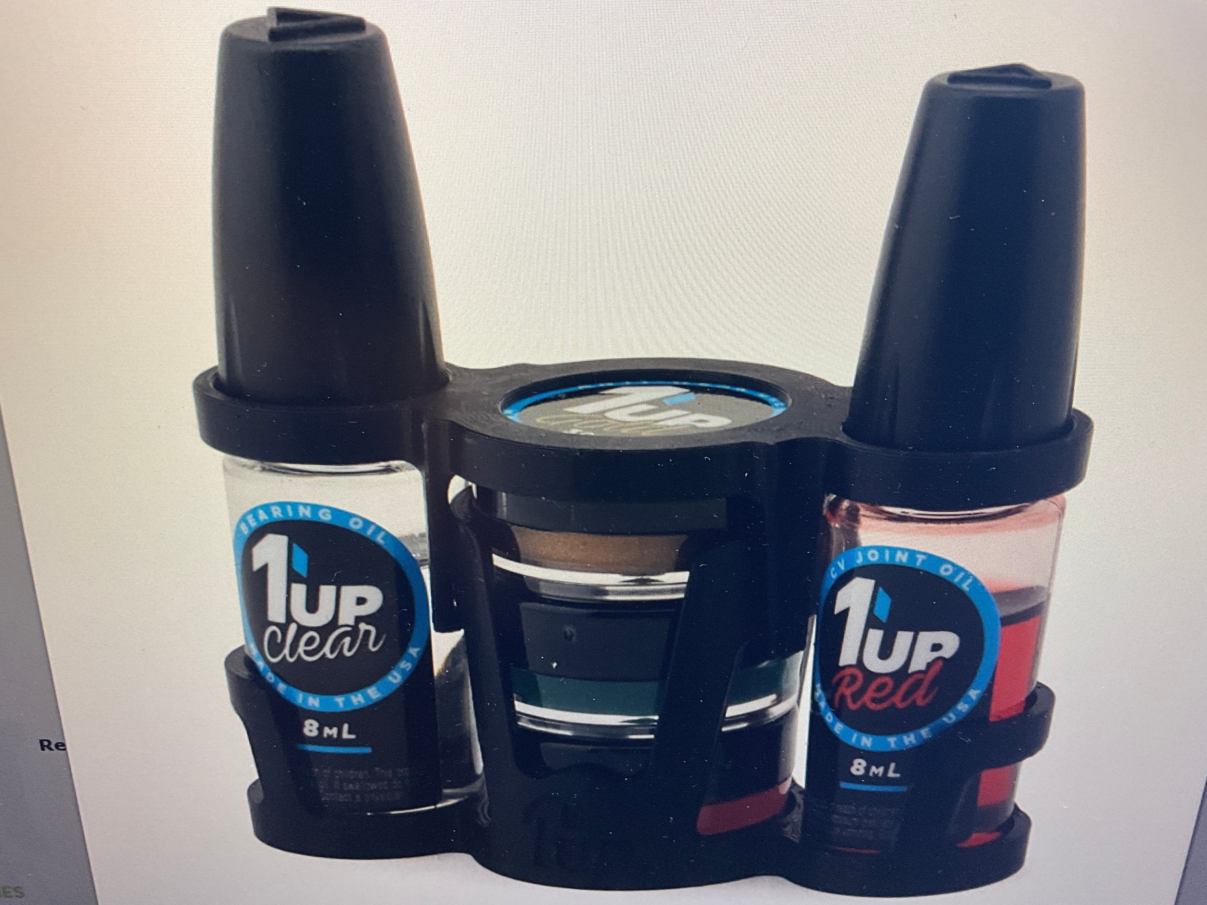 1UP Racing Grease &amp; Oil Lubricant Pro Pack w/Pit Stand