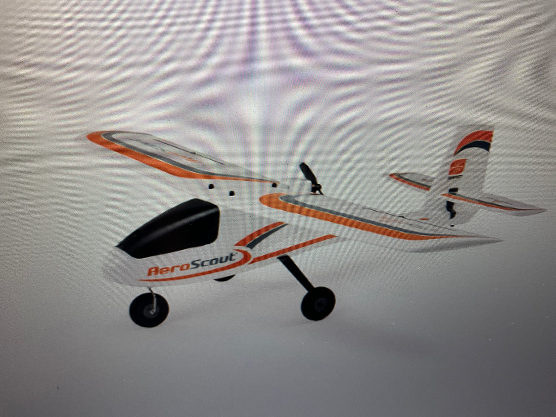 HobbyZone AeroScout S 2 1.1m BNF Basic with SAFE